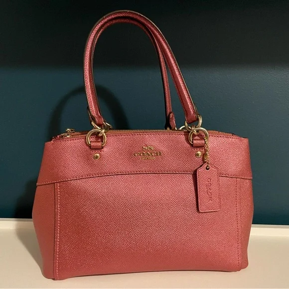 COACH BROOKE MINI SATCHEL CROSSBODY BAG & WRISTLET WALLET - Picture 4 of 9